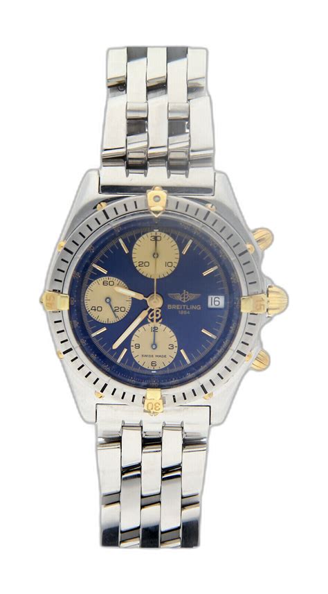 breitling back chronographe 100m b13048 price|breitling chronomat 1996 price.